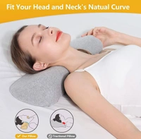 Cervical Neck Pillows for Sleeping, Memory Foam Neck Pillow,Contour Orthopedic Cervical Neck Support Pillows for Neck and Shoulder Pain Relief Sleeping Bed Pillow Support