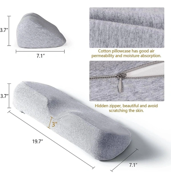 Cervical Neck Pillows for Sleeping, Memory Foam Neck Pillow,Contour Orthopedic Cervical Neck Support Pillows for Neck and Shoulder Pain Relief Sleeping Bed Pillow Support