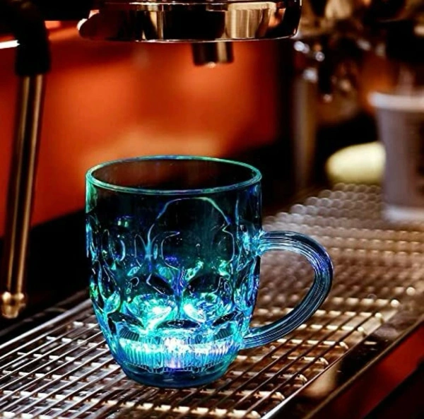 Color Changing Glass Cup Light Flashing Mug
