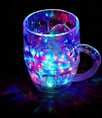 Color Changing Glass Cup Light Flashing Mug
