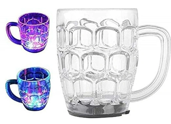 Color Changing Glass Cup Light Flashing Mug
