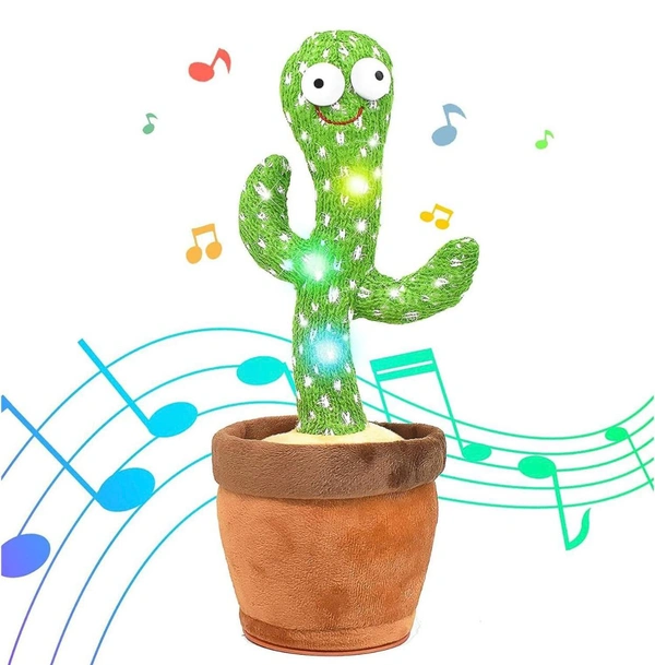 Toys Talking Cactus For Kids Dancing Cactus Toys Can Sing Wriggle & Singing Recording Repeat What You Say Funny Education Toys Playing Home Decor Items For Kids,Green