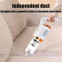 Powerful Portable Handheld Cordless Wireless Vacuum Cleaner for Car and Home | Dual Battery - 2000 mAH | Charge with USB | Rechargeable