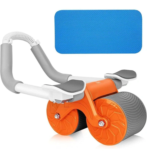 Ab Roller, Abs Workout Abdominal Exercise Rollers, Automatic Rebound Abdominal Wheel, Fitness Roller Exercise Wheel Workout Trainer Gym Home Fitness Equipment for Men Women