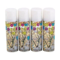 White Snow Decorative Party Spray ( Set Of 6pcs )