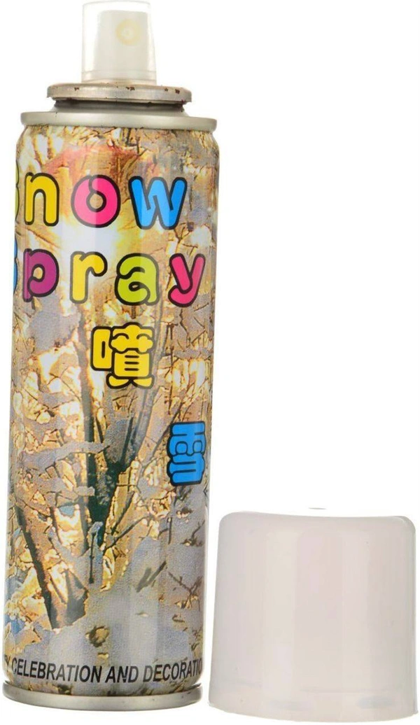 White Snow Decorative Party Spray ( Set Of 6pcs )