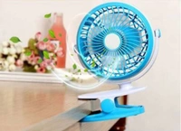 360 degree rotatable table clip fan mini fan usb cable fan (Random)