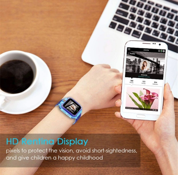 Kids Smart Watches, Waterproof LBS Tracker Phone Call for Boys Girls Anti-Lost SOS for Kids Gift，Kids Cell Phone，Smart Watch，Track Phone，Watch for Girls，Cell Phone for Kids