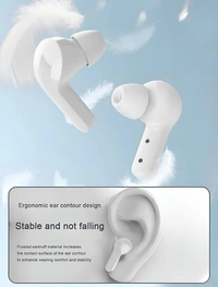 Pro Transparent TWS Earbud, Bluetooth Earbuds with Display, Transparent Design, 30 Hrs Playtime with Fast Charging, Bluetooth 5.3 + ENC, 13mm HD BASS Drivers, IPX7 Sweat-Proof (Purple)