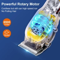 Professional Trimmer , Hair Clipper Fine Grinding Powerful Motor Electric Hair Clipper Stainless Steel Blade Shaving Home Use