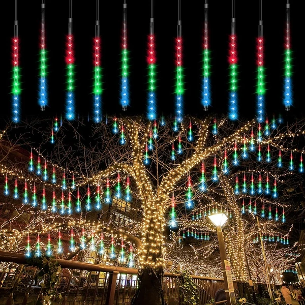 New arrival meteor garden string light 50 cm 8 tubes 