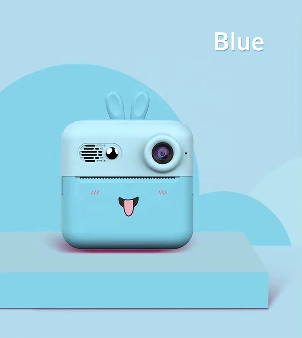 Instant Digital Camera for Kids with Print Paper, Child Video Camcorder