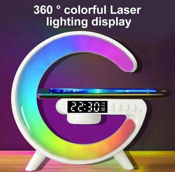 G Speaker Study Lamp: Discover The Future of Lighting with Bluetooth Connectivity, Wireless Fast Charging, and Captivating Multicolor RGB Light