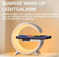 G Speaker Study Lamp: Discover The Future of Lighting with Bluetooth Connectivity, Wireless Fast Charging, and Captivating Multicolor RGB Light