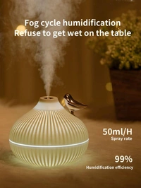 Humidifier Cool Mist Humidifiers Essential Oil Diffuser Aroma Air Humidifier with Colorful Change for Car, Office, Babies, humidifiers for home, Air humidifier for Room