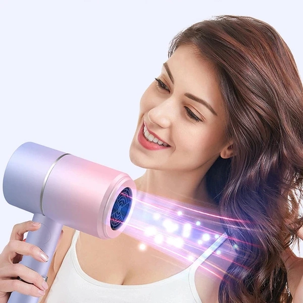 Hot Selling Hair Dryer High-power Blue Light Constant Temperature Negative Ion Ultra-quiet Hot and Cold Wind Hair Dryer