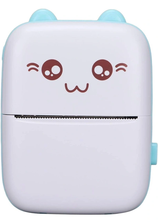 Pocket Printer, Mini Photo Printer, 200DPI Resolution,Ergonomic Design, Print Any Text, Pictures, Memos, Blessings