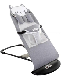 Comfort Natural Baby Bouncer Rocking Chair - Foldable and Reclining