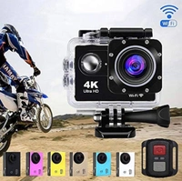 4K Action Camera for Vlogging with Wifi,Remote Control,Ultra Hd Sports Camera with 16 Mp,Assorted