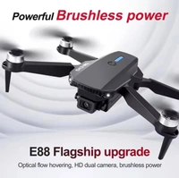 Brushless-Drone-E88-Two-Sided-Obstacle-Avoidance-with-Dual-Camera-4K-1080P-HD-Dual-Battery-WIFI-FPV-Gesture-Selfie-Flips-Mode-App-One-Key-Headless-Mode-functionality
