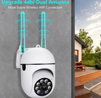 360 Full HD Wi-fi Wireless IP CCTV Security Camera Light Vision, Night Vision Remote Indoor 1080p V380 Pro App 360 Degree Watch Live Streaming Mini Dome PTZ Camera