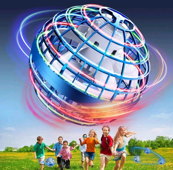 Flying Orb Ball Flying Ball Toy: 2023 Upgraded Hand Controlled Hover Ball, Flying Spinner Cool Toys Gifts for 6 7 8 9 10 11 12 Years Old Boys Girls Teens