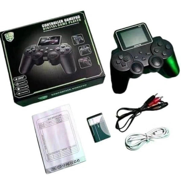 Retro Friendly Competition Player Edition of The S10 Legacy Gamepad 500 in 1 Handheld Video Games for Kids Includes Action-Adventure Sports and Racing