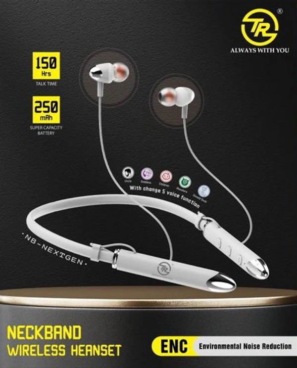 TR-NEXTGEN NECKBAND  ENC NOISE REDUCTION  - Gray