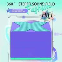 Portable Mini Wireless Bluetooth Speaker Subwoofer High-End Metal Colorful Speaker Very Durable ( Random Colour)