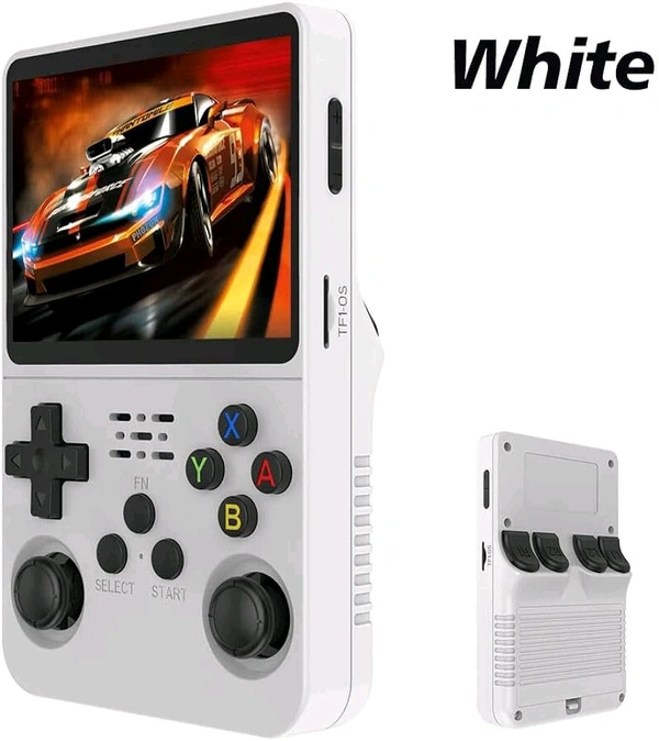 Handheld Game Console, Retro Handheld Video Game Console, 3.5 Inch IPS Screen, Built-in 32GB TF Card 15000+ Games, with Open Source Linux System (Random Colour)