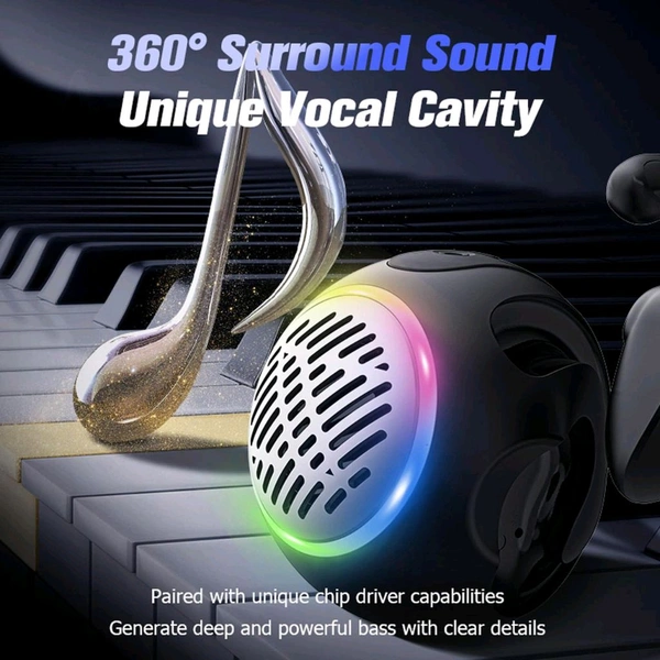 2 In 1 Subwoofer Airpods Plus Speaker 