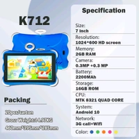 K712 Kids Play & Learn Android Tablet