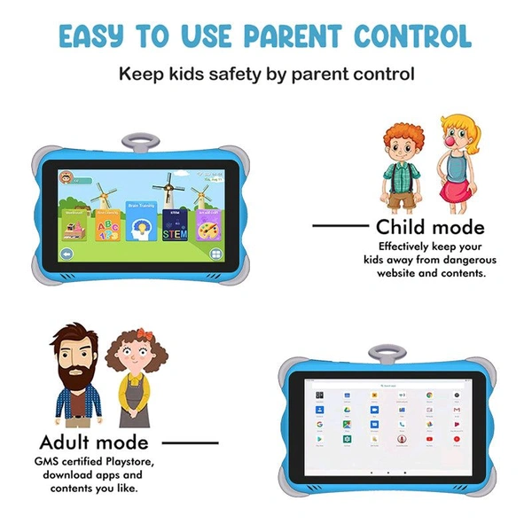K712 Kids Play & Learn Android Tablet