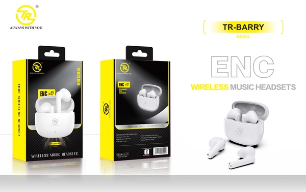 TR Barry TWS  - White