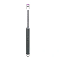 360° Rotatable High Quality USB Rechargeable Lighter With Battery Indicator And Charging Cable