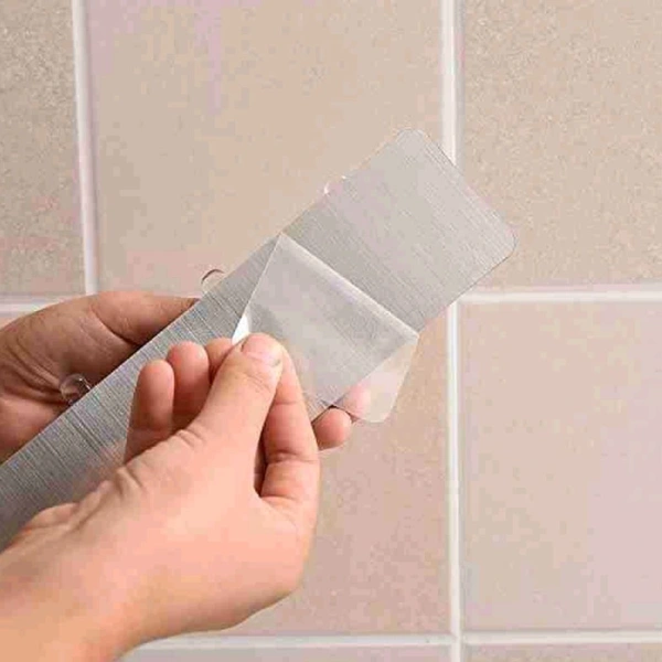 6 in 1 Adhesive Golden  Tiles Hooks