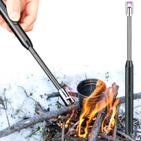 360° Rotatable High Quality USB Rechargeable Lighter With Battery Indicator And Charging Cable