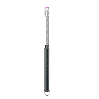 360° Rotatable High Quality USB Rechargeable Lighter With Battery Indicator And Charging Cable