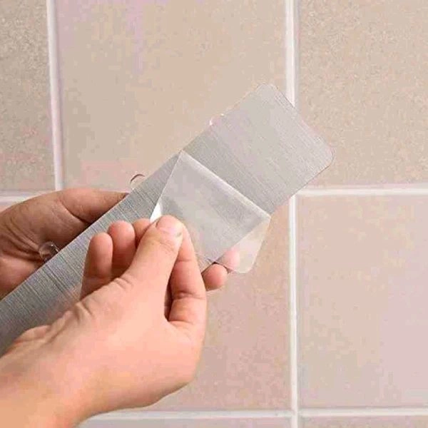 6 in 1 Adhesive Golden Tiles Hooks
