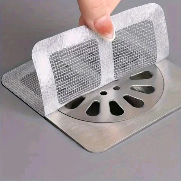 Air Hole Protector, Disposable Shower Drain Cover Hair Catcher (Pack Of 10)