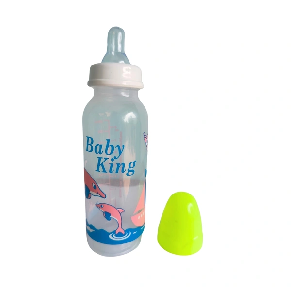 Baby Feeding Bottle With Silicone Nipple(250ml)