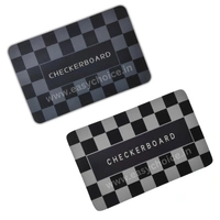 Checked Design Rectangular Water Absorbing Mat MT021