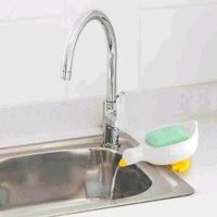 Cute Duck Shaped Soap Holder With Easy Dispenser