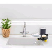 Cute Duck Shaped Soap Holder With Easy Dispenser