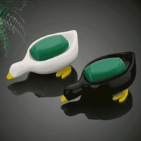 Cute Duck Shaped Soap Holder With Easy Dispenser