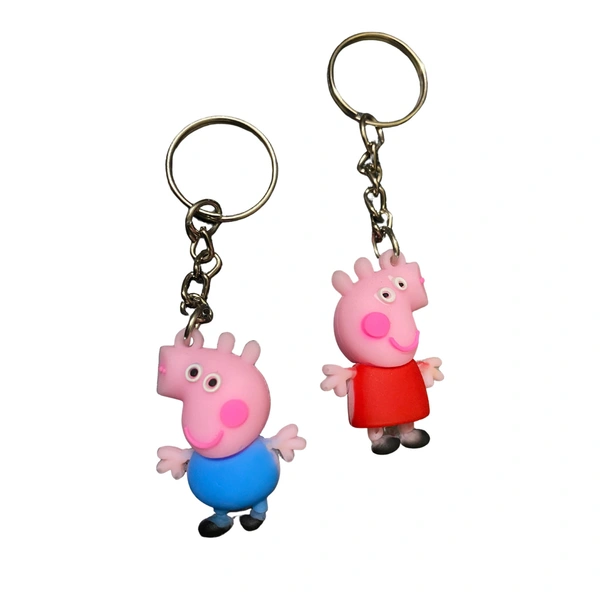 Cute Peppa Piggu Doll Keychain KC004