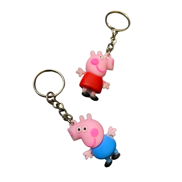 Cute Peppa Piggu Doll Keychain KC004