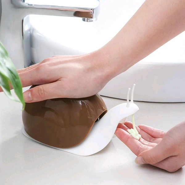 Cute Royal Look Snail Liquid  Soap Dispenser