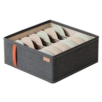 Foldable Big Sized 6 Divisional Saree And Inner Organizing Storage Box