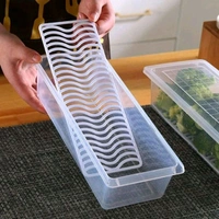 Fridge Space Saving Vegetables, Fruits And Fish Storage Organiser